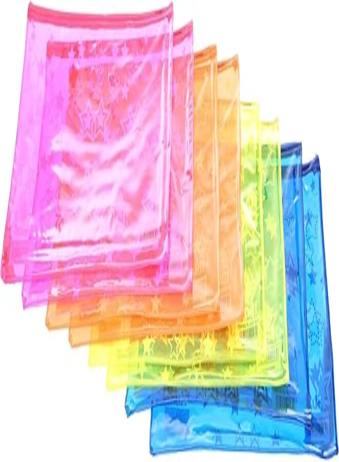 Micro B4 Files with Zipper Set of 12 items- Multicolour